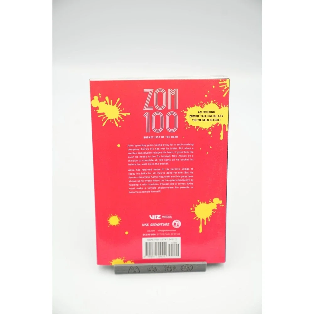Zom 100 Manga Vol‎ 1–8 Set English Viz Media – Bucket List of the Dead